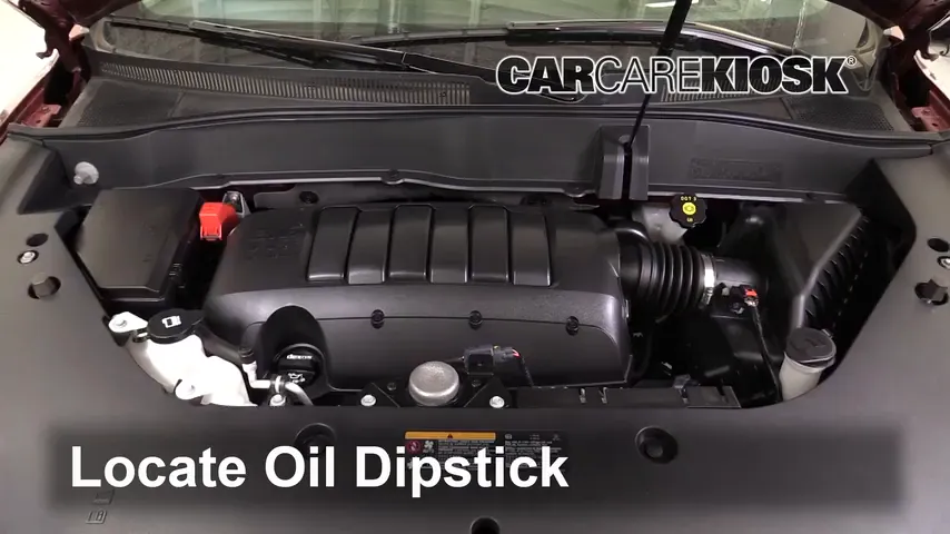 2017 GMC Acadia Limited 3.6L V6 Oil Check Oil Level